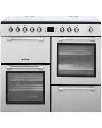 Leisure Cookmaster Range Cooker 100cm Silver Electric CK100C210S