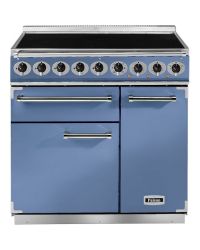 Falcon 900 Deluxe Range Cooker 90 Induction China Blue F900DXEICA/N-EU