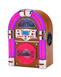 Steepletone Jive Rock Sixty Light Table Top Jukebox