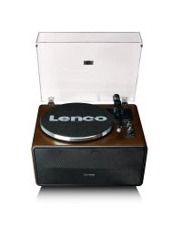 Lenco A005464 Lenco LS-470WA Turntable with built-in speaker - Dark Walnut