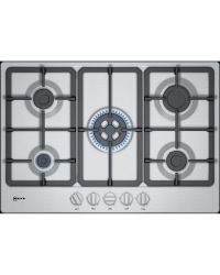 Neff T27BB59N0 Stainless Gas Hob 