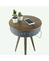 Steepletone TABBLUE Dark Table Speaker with Bluetooth connectivity