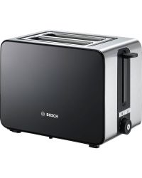 Bosch TAT7203GB 2 Slot Toaster Black