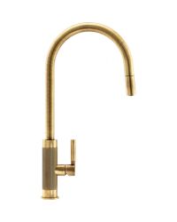 Frankie Tessuto J Pull-Out Nozzle Tap Brass