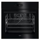 AEG BPK748380B Built In Electric Single Oven with Meat Probe