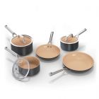 Ninja CW95000UK Extended Life Ceramic 5-Piece Frying Pan & Saucepan Set