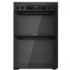 Hotpoint HDEU67V9C2B/UK Double Oven Electric Cooker 